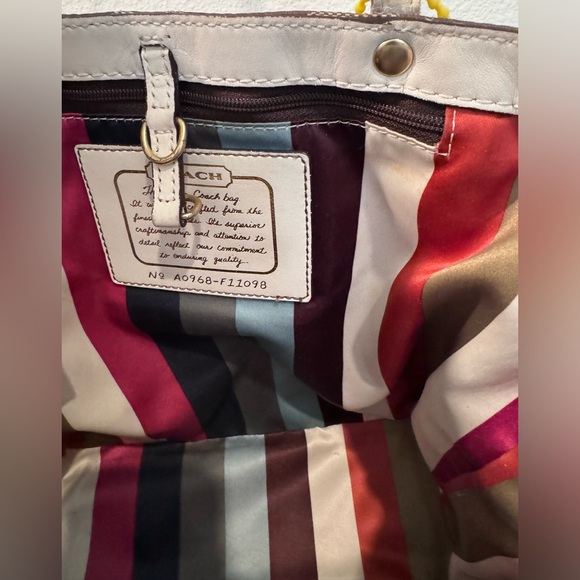 Coach Tote Brown Multi Color - Picture 5 of 11